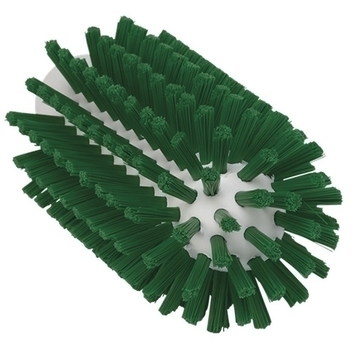 Perie curatare tevi Ø63 mm, peri duri, Vikan, verde