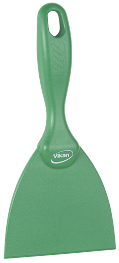 Scraper 102 mm, metal detectabil, Vikan, verde